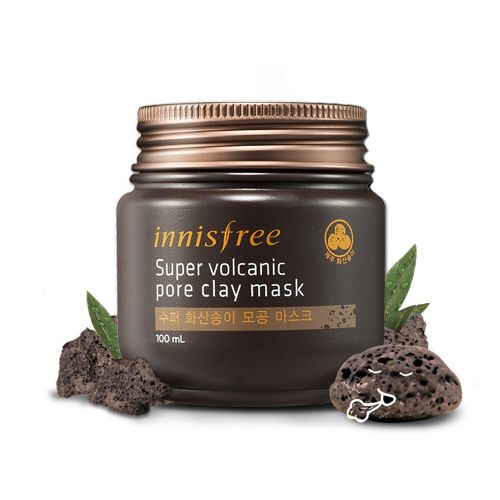 Маска с вулканической глиной Innisfree Super volcanic pore clay mask