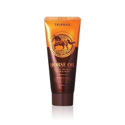 Крем для тела и рук с лошадиным жиром Deoproce Hand & Body Horse Oil