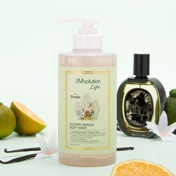 Гель для душа с ароматом ванили JMSolution Life Disney Autumn Vanilla Body Wash