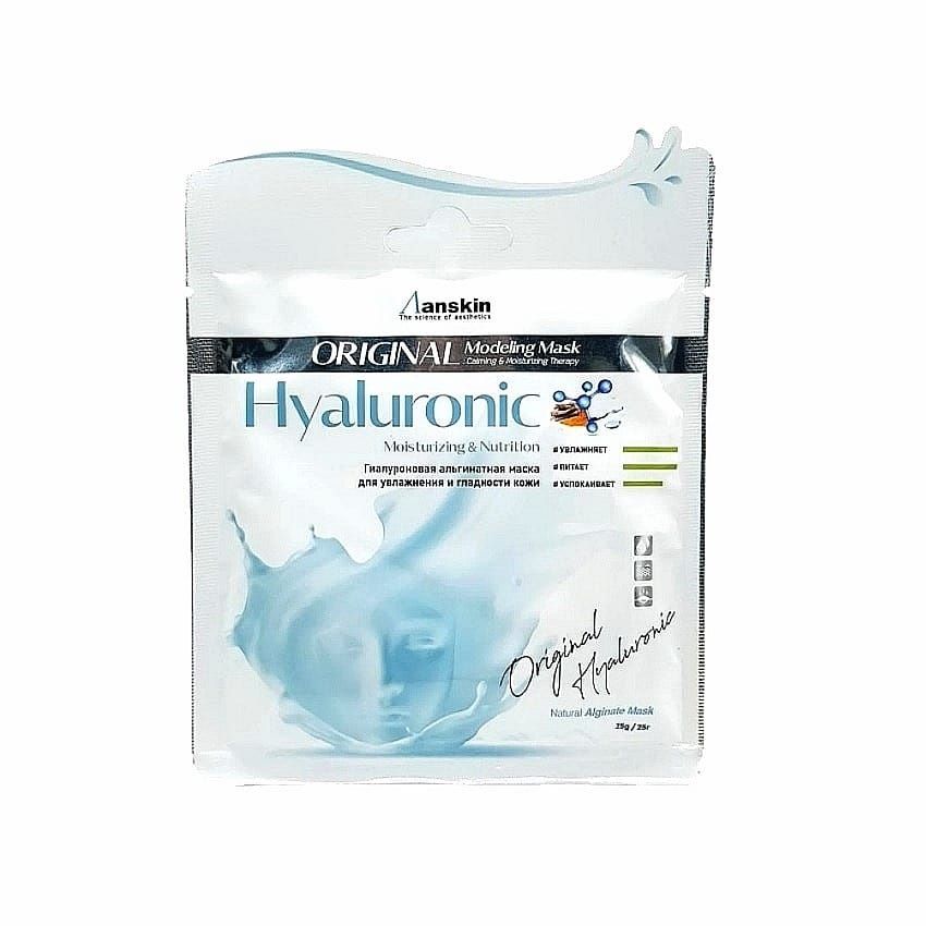 Альгинатная маска с гиалуроновой кислотой Anskin Hyaluronic Modeling Mask