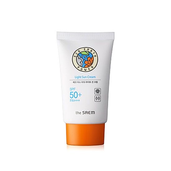 Крем солнцезащитный для лица и тела The Saem Eco Earth Power Face & Body Waterproof Sun Block