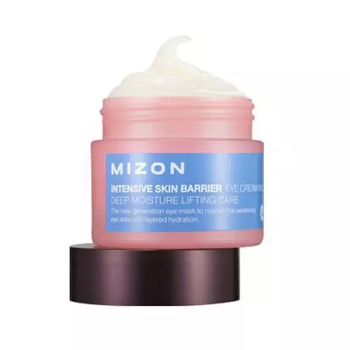 Несмываемая маска-крем для век с гиалуроновой кислотой Mizon Intensive Skin Barrier Eye Cream Pack